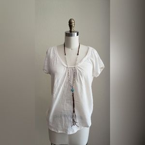 Lucky Brand Scoop Neck Tee